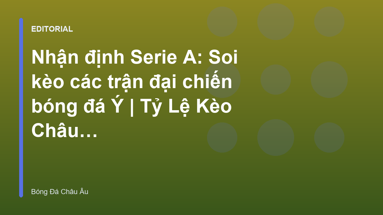 Cầu thủ thi đấu tại giải Serie A